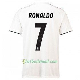 Real Madrid Fotbollströjor Ronaldo 7 Hemma tröja 2018/19 Kortärmad